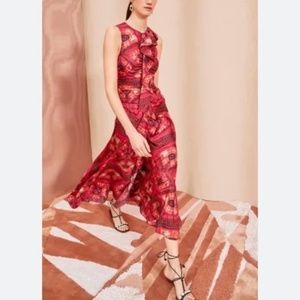 NWOT ulla Johnson silk dress